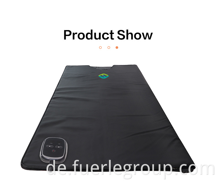 Fuerle portable sauna blanket infrared zip up walmart sauna blanket